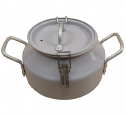 aluminium pot
