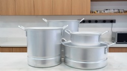 aluminium stock pot
