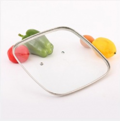 square glass lid